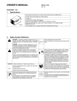 Miller LH200012F Owner's manual