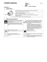 Miller LF276225 Owner's manual