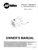 Miller Coolmate 4 Owner's manual
