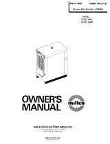 Miller JC609402 Owner's manual