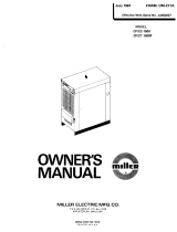 Miller CP/CC-1500 Owner's manual