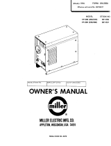 Miller HE794611 Owner's manual
