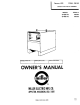 Miller CP-300TS Owner's manual