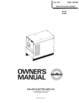 Miller HH035000 Owner's manual