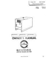Miller CP-300E Owner's manual