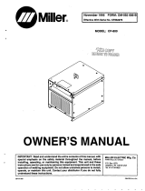 Miller CP-800 Owner's manual