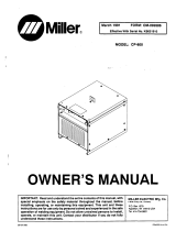 Miller CP-800 Owner's manual