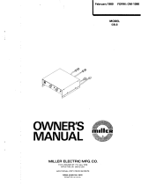 Miller CS-3 Owner's manual