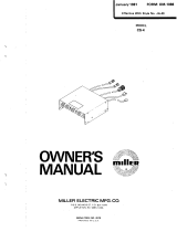 Miller JA49 Owner's manual