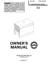 Miller JE749613 Owner's manual