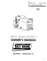 Miller CW-200LE Owner's manual