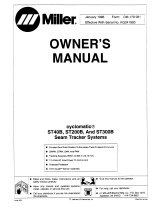 Miller CYCLOMATIC ST40B SEAM TRACKER SYSTEM Owner's manual