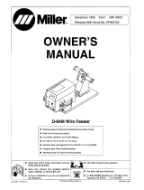 Miller D-64M WIRE FEEDER Owner's manual