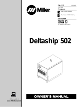 Miller DELTASHIP 502 Owner's manual