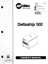 Miller DELTASHIP 502 Owner's manual