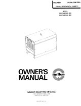 Miller JA409711 Owner's manual