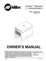 Miller DELTAWELD 451 Owner's manual