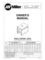 Miller KH342519 Owner's manual