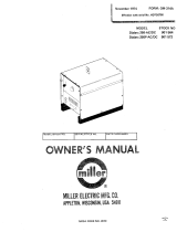 Miller HD726780 Owner's manual