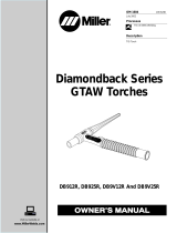 Miller DIAMONDBACK TIG TORCHES MODELS 9 AND 9V Owner's manual