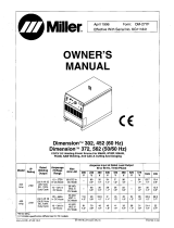 Miller DIMENSION 562 Owner's manual