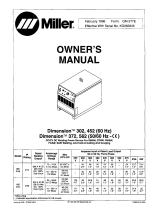 Miller DIMENSION 372 Owner's manual