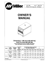 Miller DIMENSION 302 Owner's manual