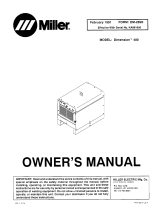 Miller KA861650 Owner's manual