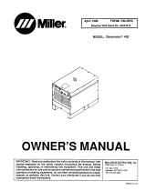 Miller JK622419 Owner's manual