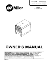 Miller DIMENSION 400 Owner's manual