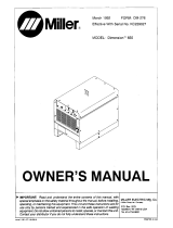 Miller KC229027 Owner's manual