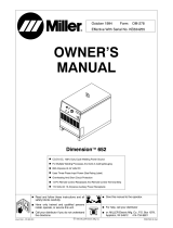 Miller KE634255 Owner's manual