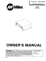 Miller JB11 Owner's manual