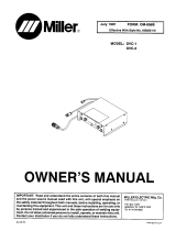Miller DVC-1 Owner's manual