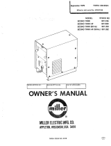 Miller econo twin hf Owner's manual