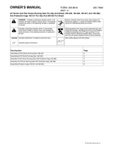 Miller FLAT TERRAIN RUNNING GEAR Owner's manual