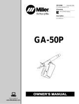 Miller GA-50P Owner's manual
