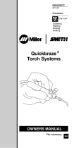 Miller GAS EQUIP-QUICKBRAZE TORCH (FORM 4584) Owner's manual