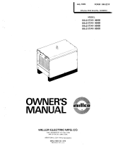 Miller GOLDSTAR 500SS Owner's manual