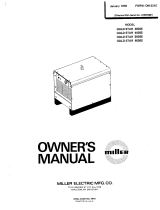 Miller GOLDSTAR 400SS Owner's manual