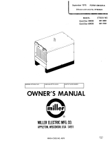 Miller HF850524 Owner's manual