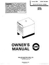 Miller GPS-500 Owner's manual