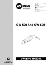 Miller GW-600 Owner's manual