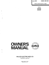 Miller GW-55C Owner's manual