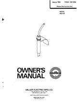 Miller HCA-1B Owner's manual