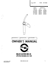 Miller HCA-1B Owner's manual
