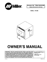 Miller KB123145 Owner's manual