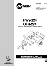 Miller OFR-224 TRAILER Owner's manual