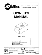 Miller KD501343 Owner's manual