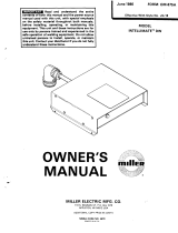 Miller INTELLIMATE DW Owner's manual